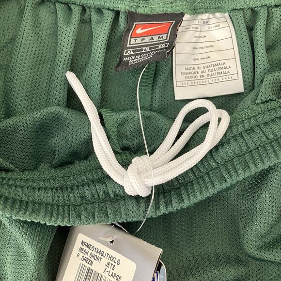 New York Jets Nike NFL On Field Mesh Practice Shorts Men's XL Green Deadstock - Picture 11 of 15